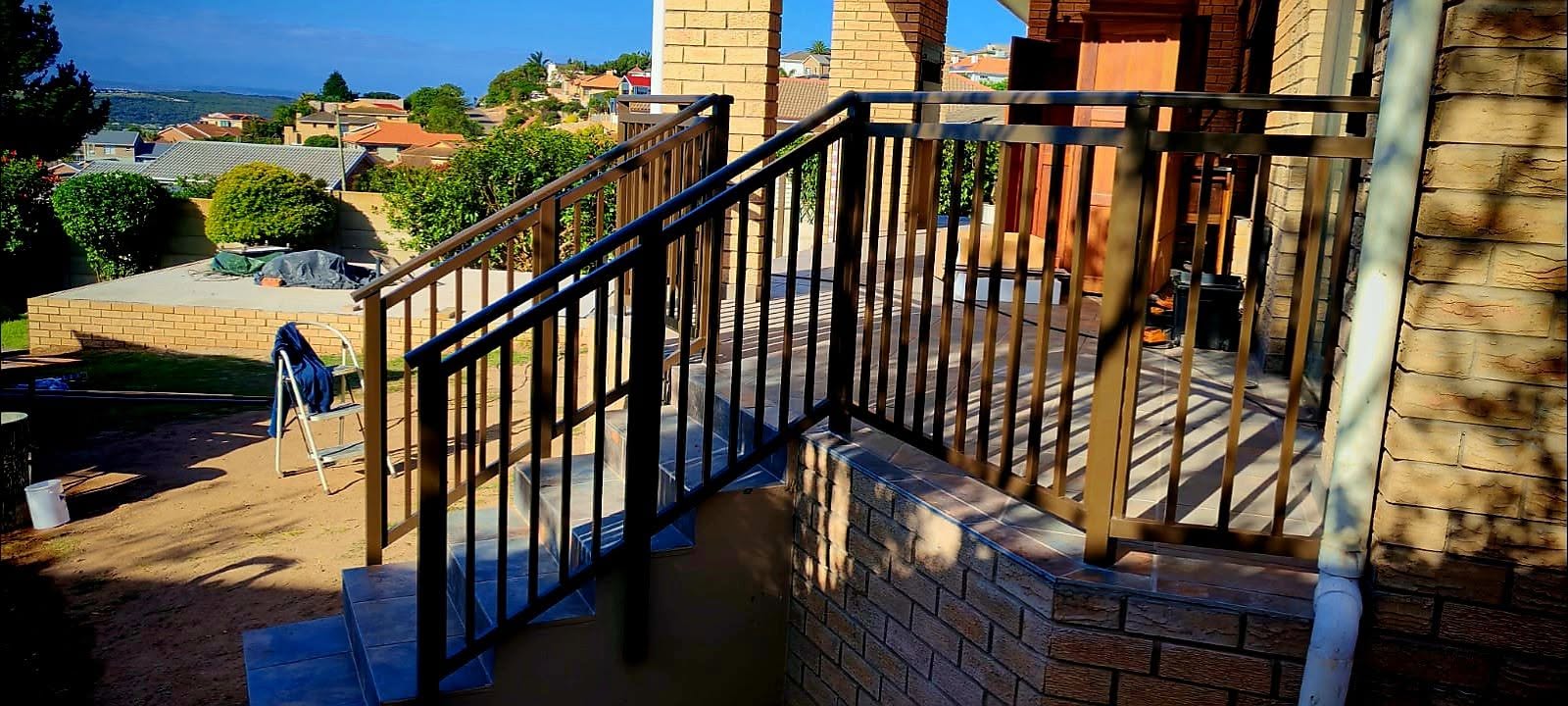 Aluminium handrail